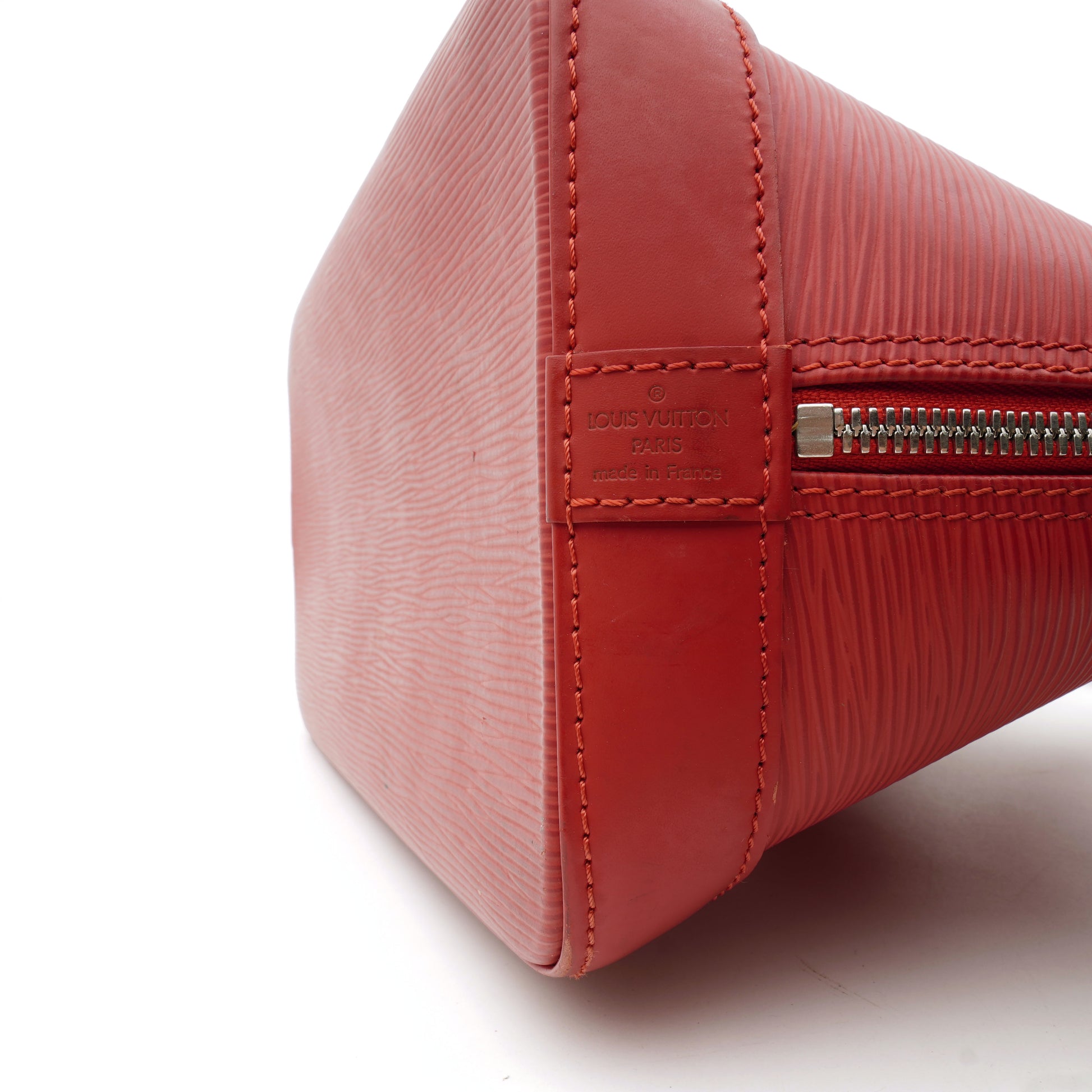 Louis Vuitton Alma Epi Leather Red