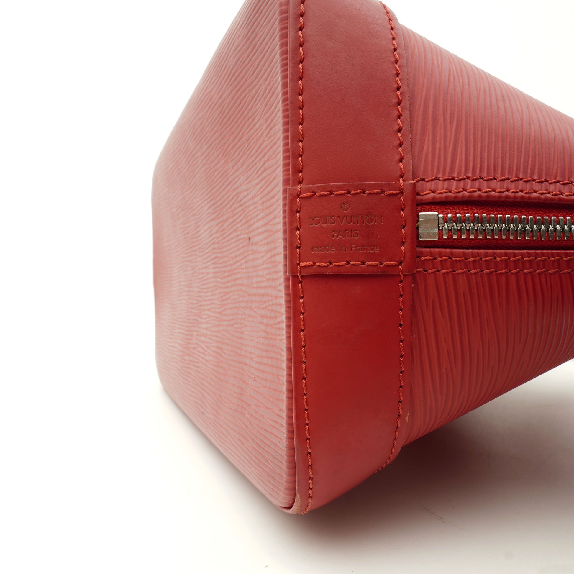 Louis Vuitton Alma Epi Leather Red