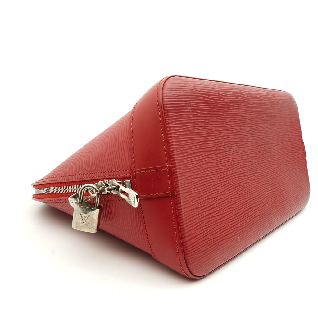 Louis Vuitton Alma Epi Leather Red