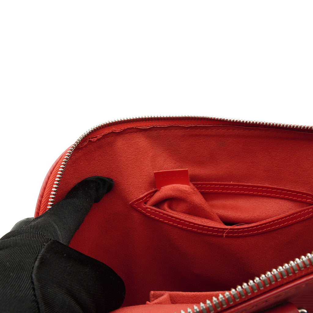 Louis Vuitton Alma Epi Leather Red