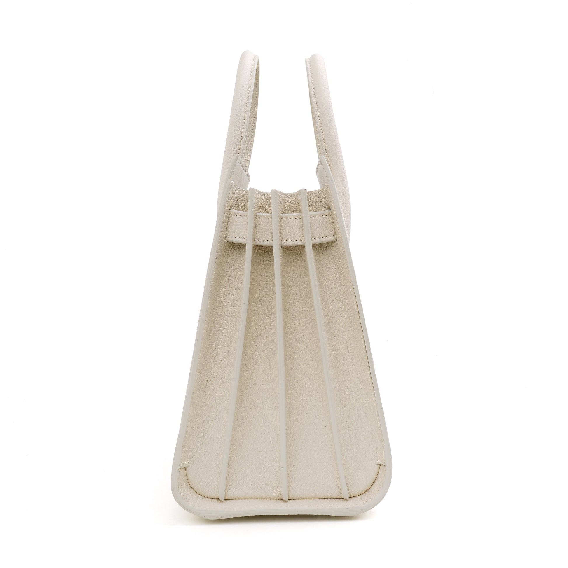 Saint Laurent Sac de Jour Baby White Grained