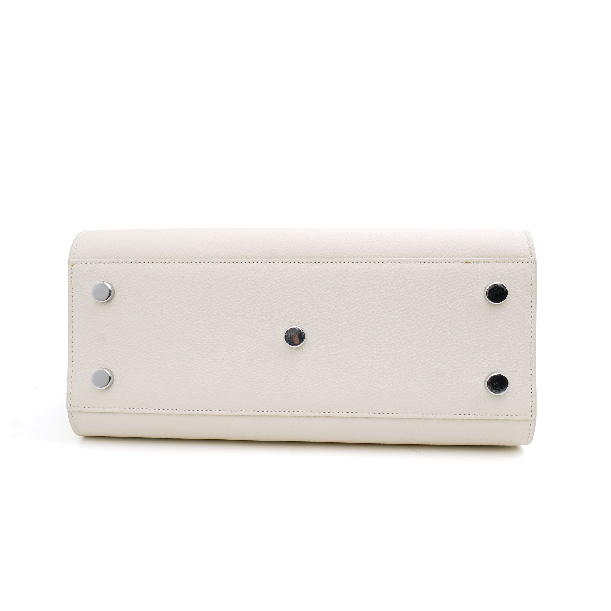 Saint Laurent Sac de Jour Baby White Grained
