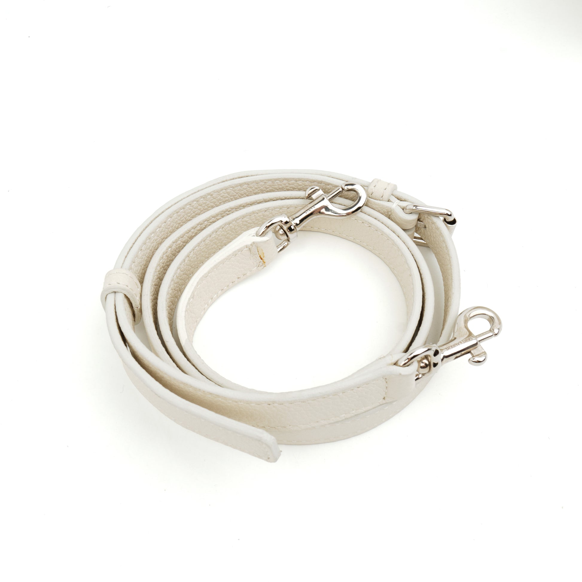Saint Laurent Sac de Jour Baby White Grained