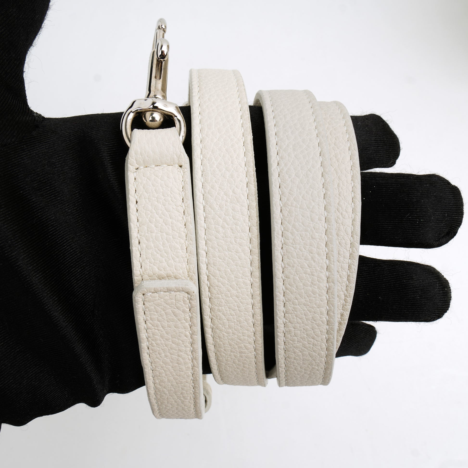 Saint Laurent Sac de Jour Baby White Grained