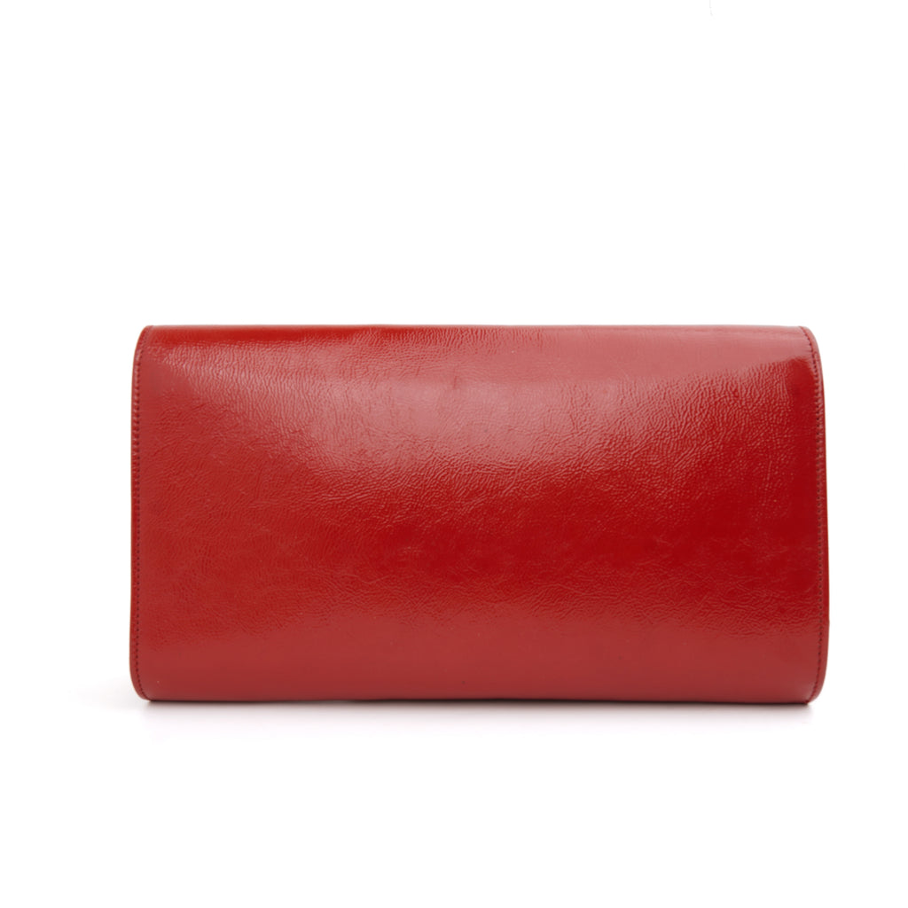 Saint Laurent Belle De Jour Red Patent