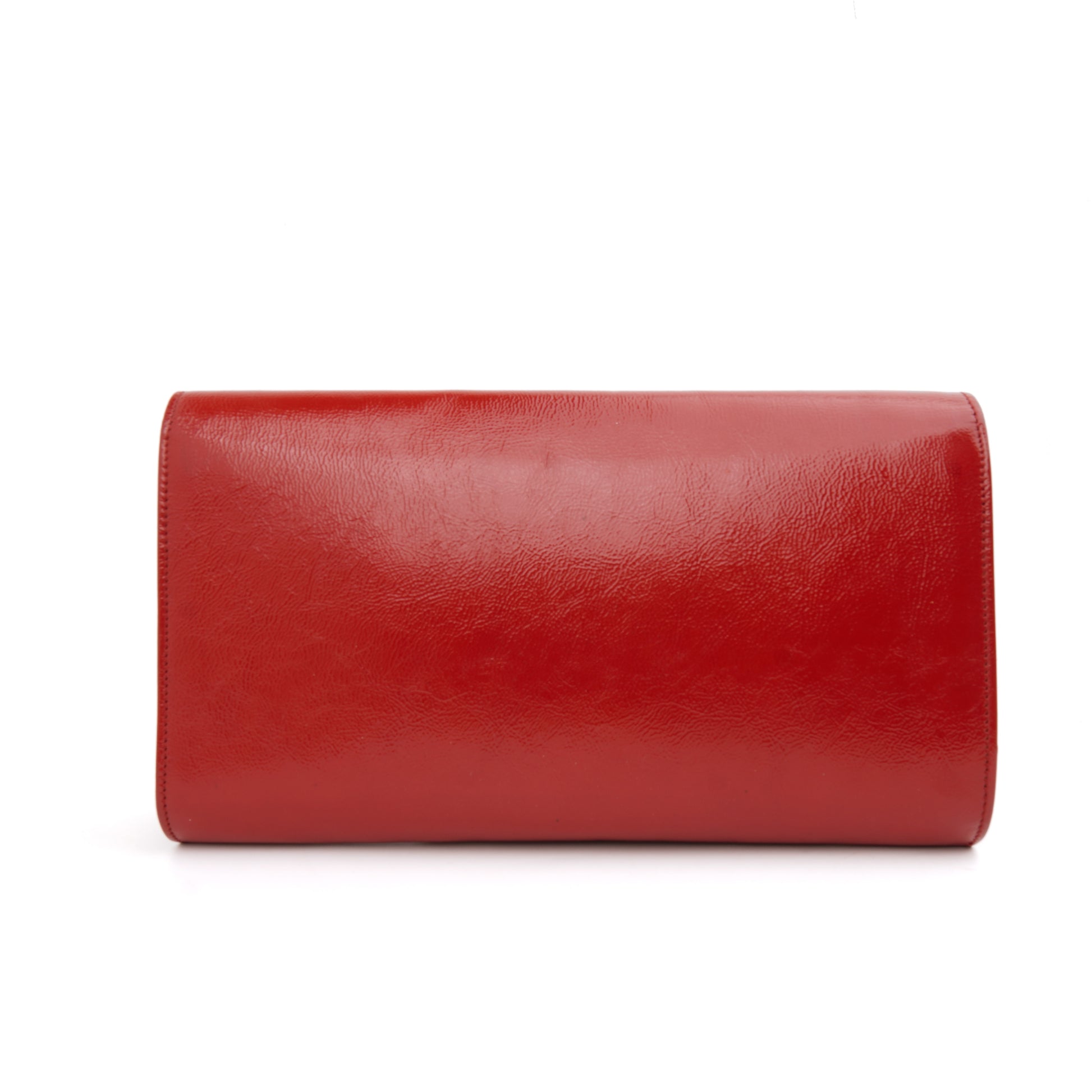 Saint Laurent Belle De Jour Red Patent