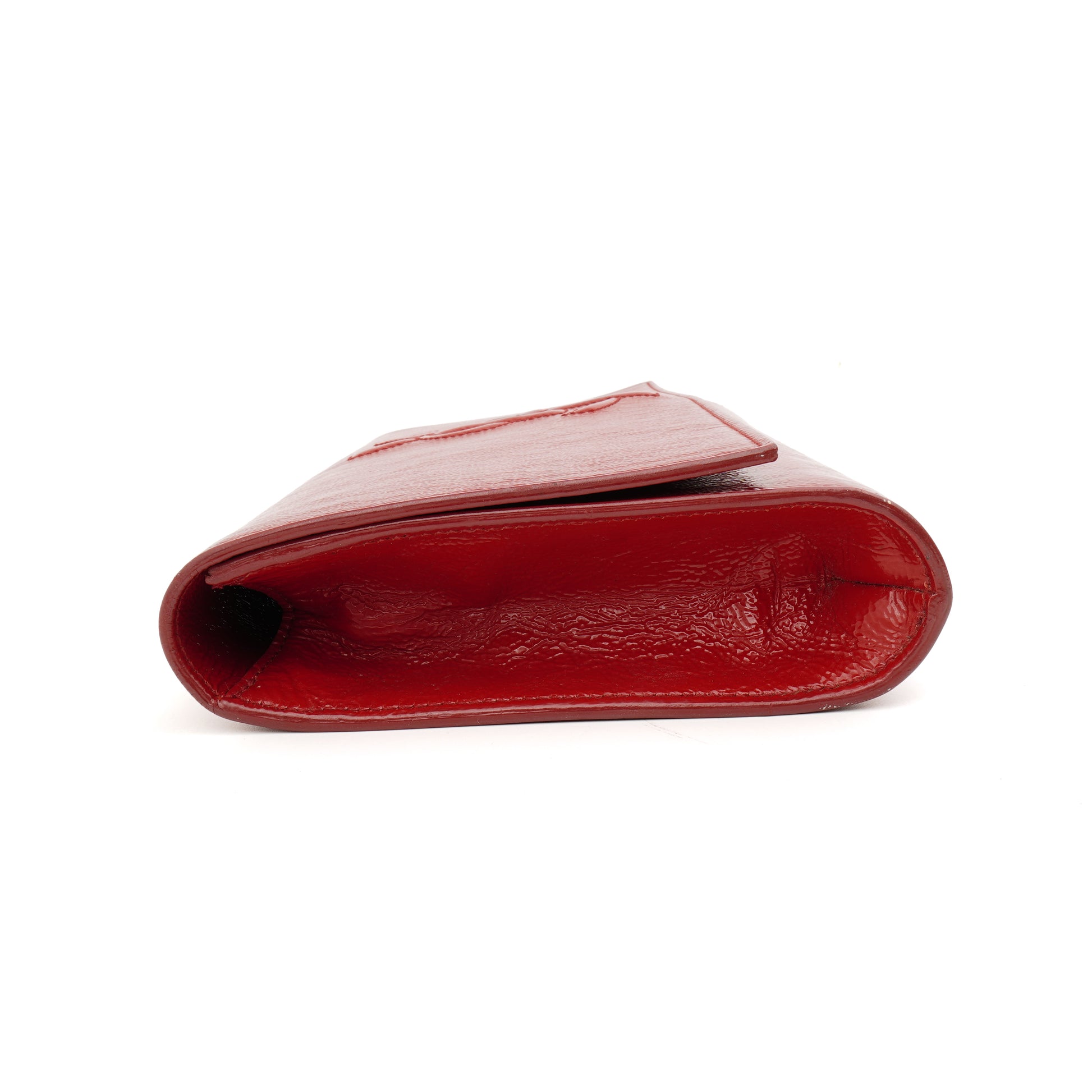 Saint Laurent Belle De Jour Red Patent