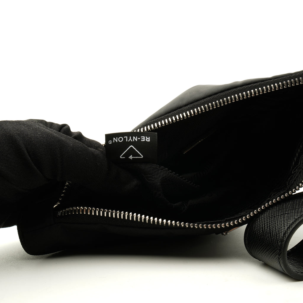 Prada Triangle Re-nylon Wristlet