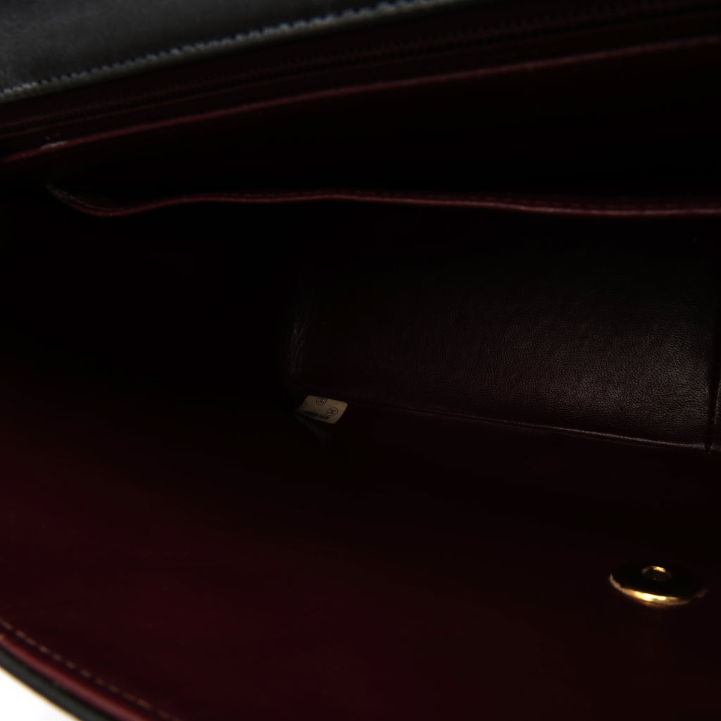 Chanel Single Flap Jumbo Lambskin Black GHW