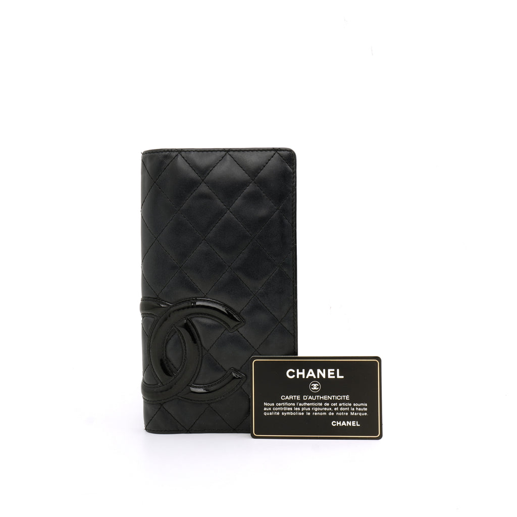 Chanel Cambon Agenda Black Lambskin