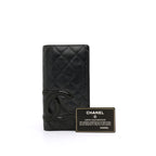 Chanel Cambon Agenda Black Lambskin