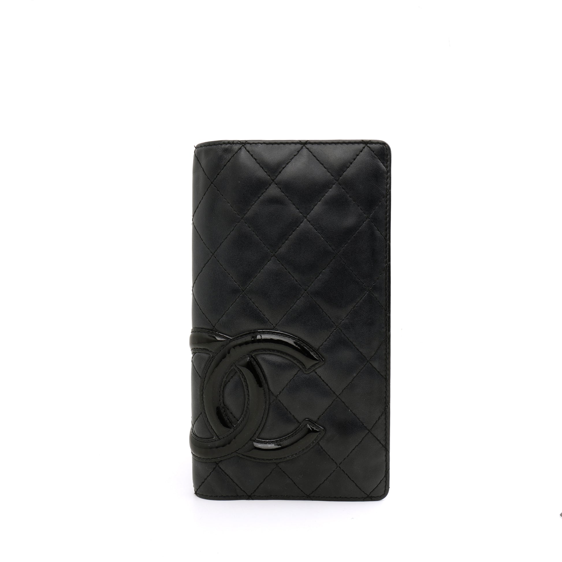 Chanel Cambon Agenda Black Lambskin