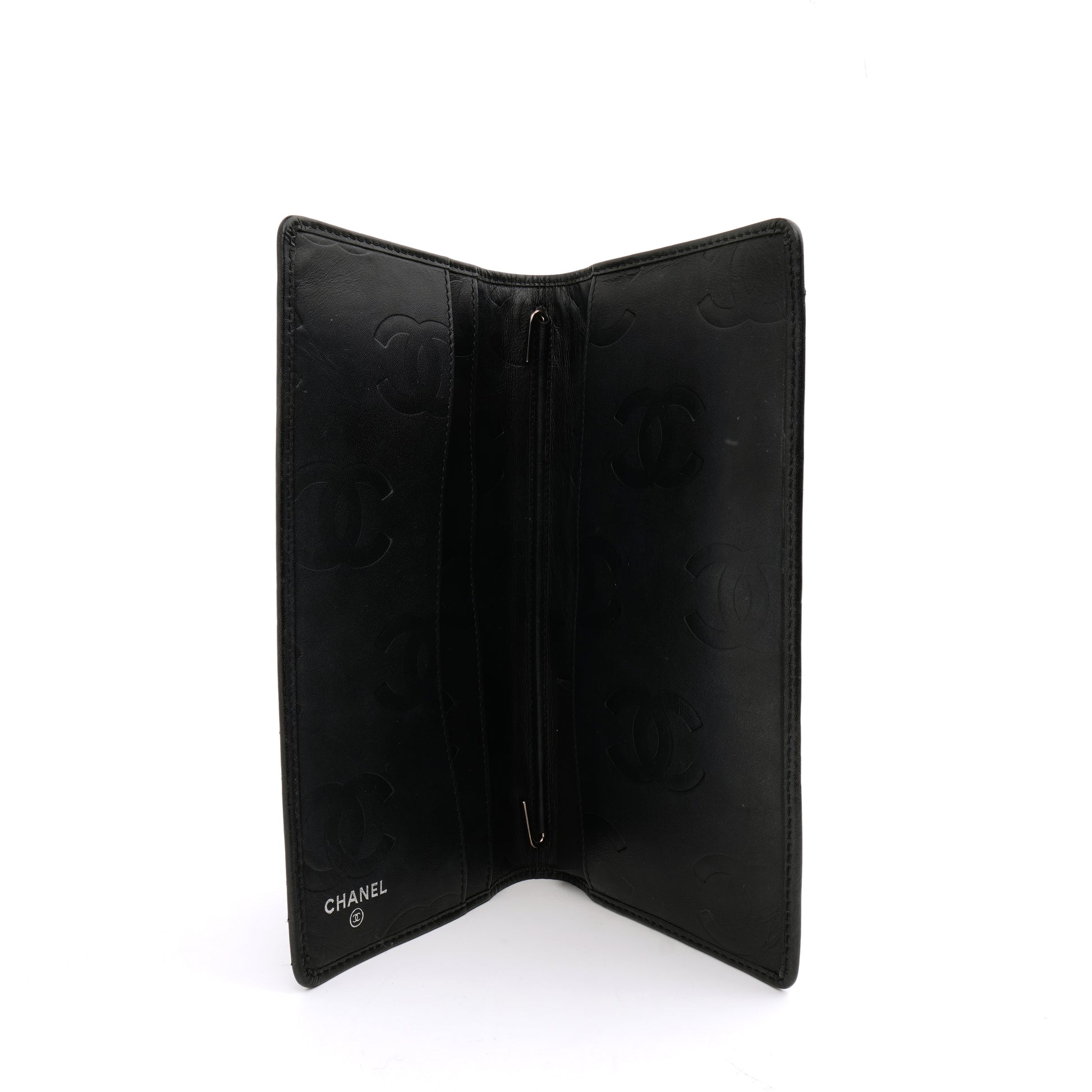 Chanel Cambon Agenda Black Lambskin
