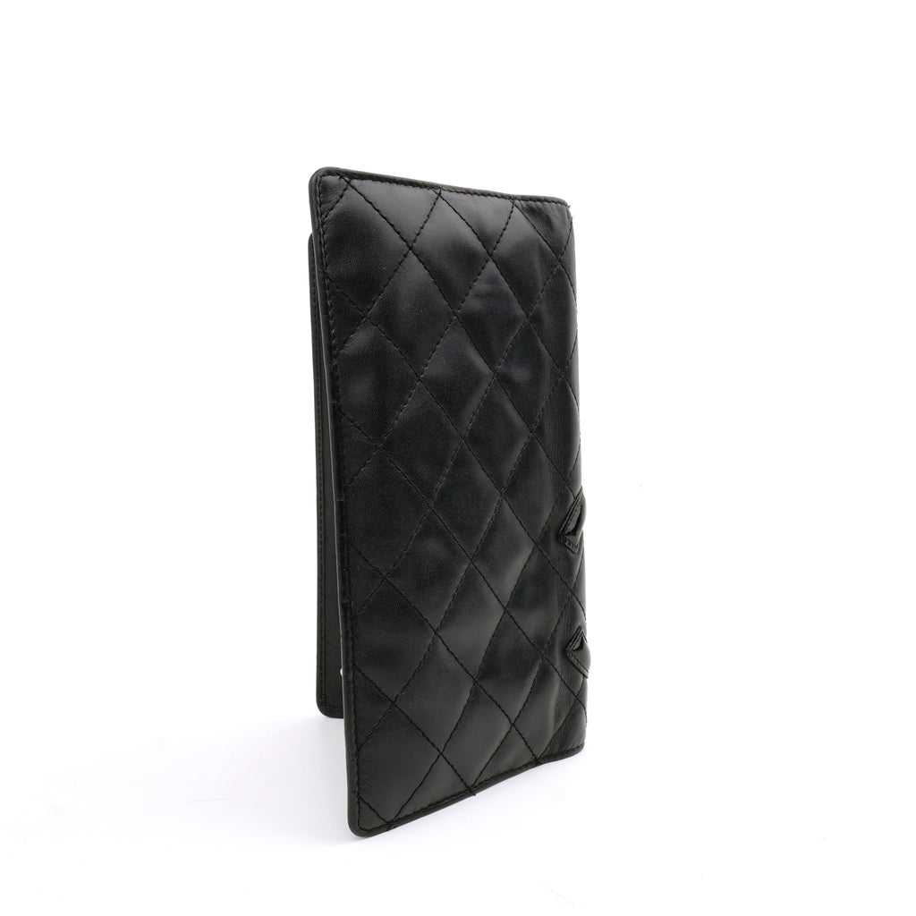 Chanel Cambon Agenda Black Lambskin