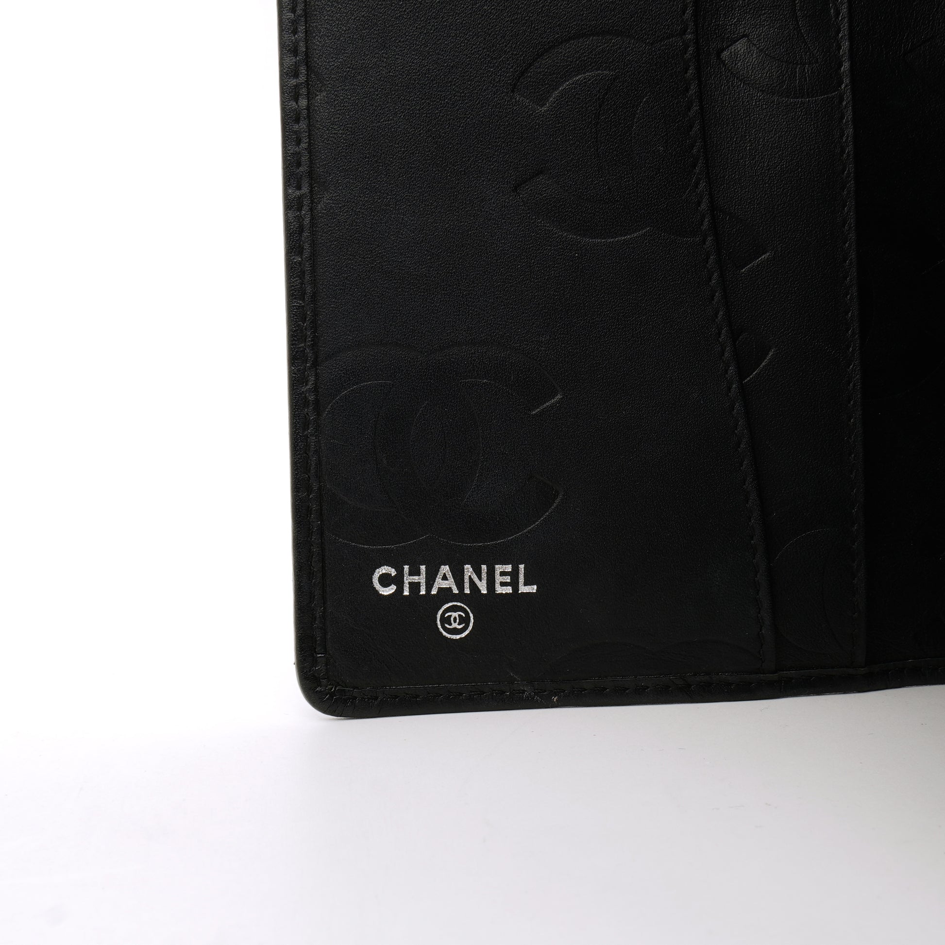 Chanel Cambon Agenda Black Lambskin