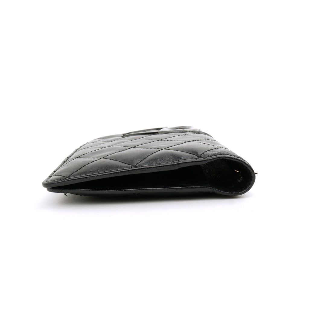 Chanel Cambon Agenda Black Lambskin