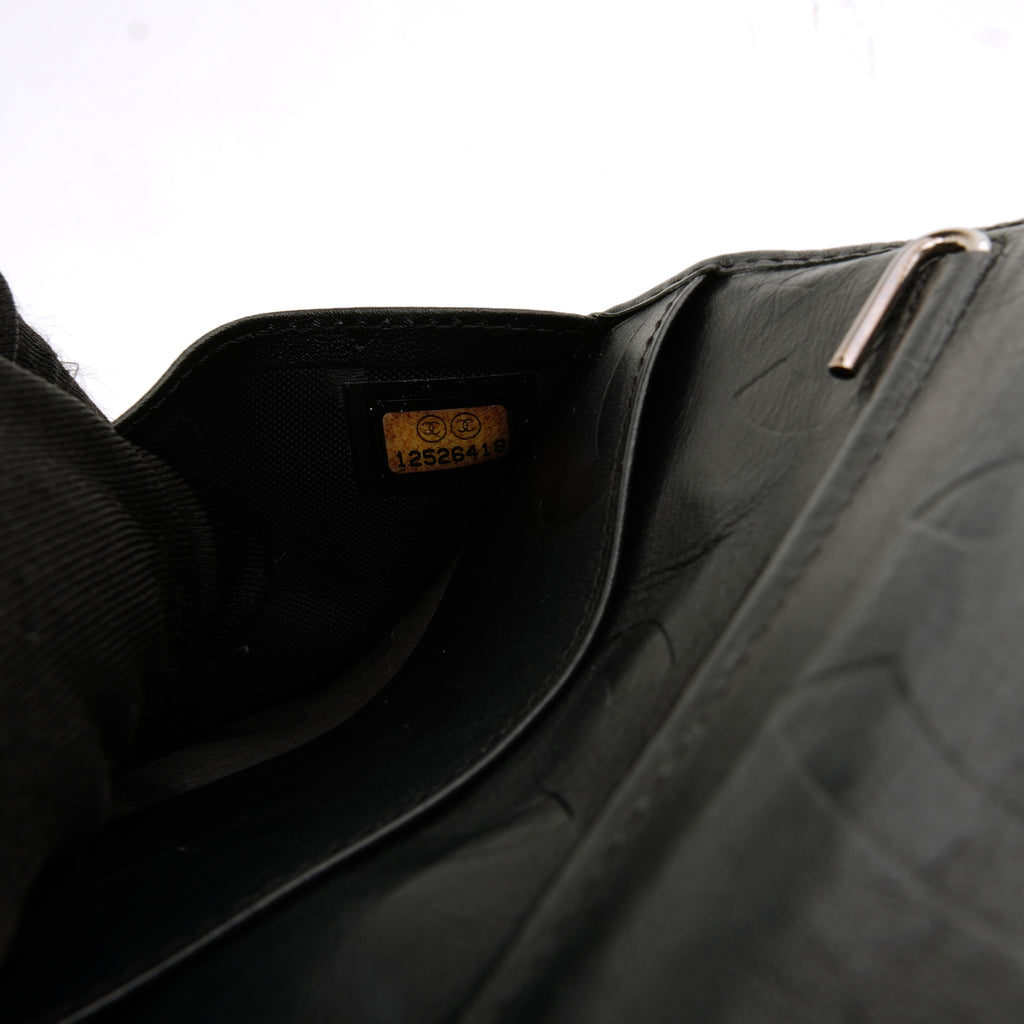 Chanel Cambon Agenda Black Lambskin