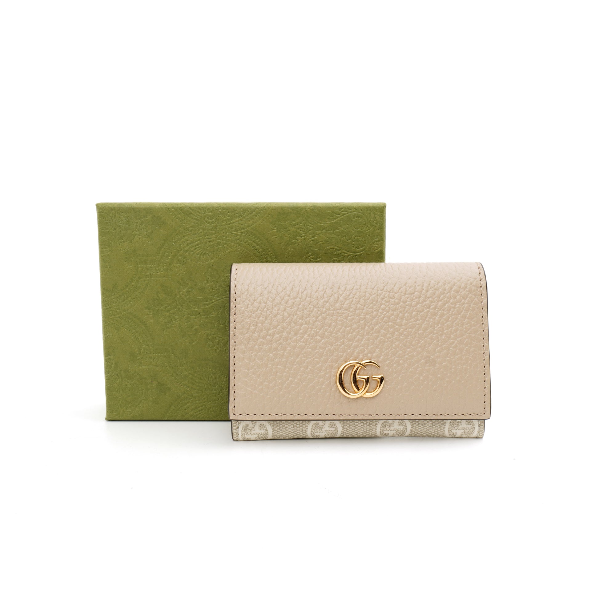 Gucci Bicolor GG Marmont Card Case