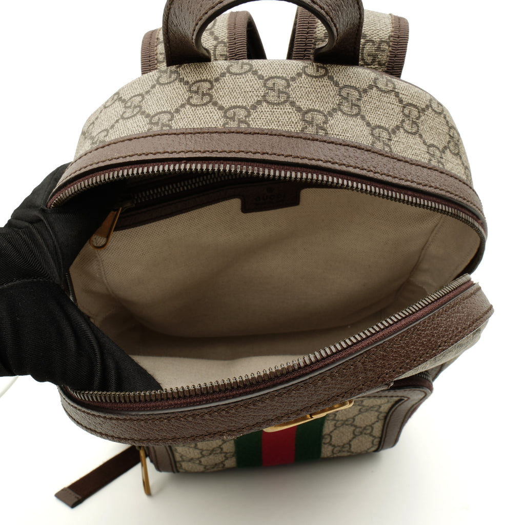 Gucci Ophidia Small Supreme Backpack