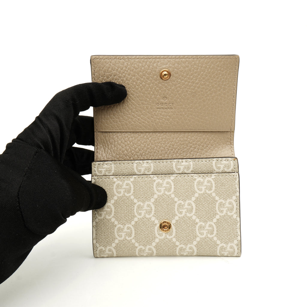 Gucci Bicolor GG Marmont Card Case