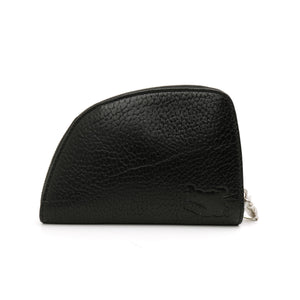 Burberry Shield Curved Zip Wallet Black