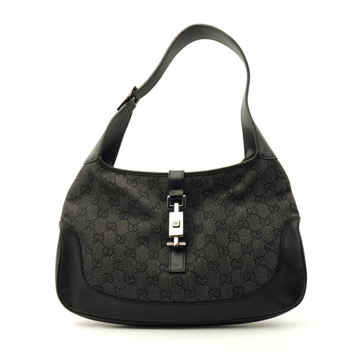 Gucci Jackie Denim Black