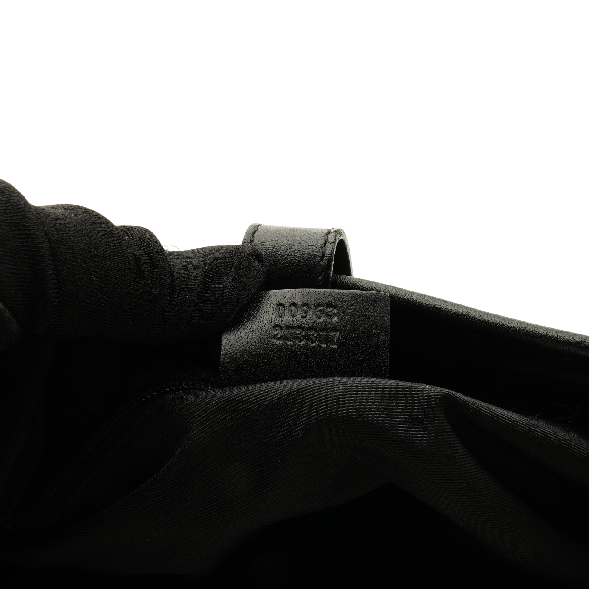 Gucci Jackie Denim Black