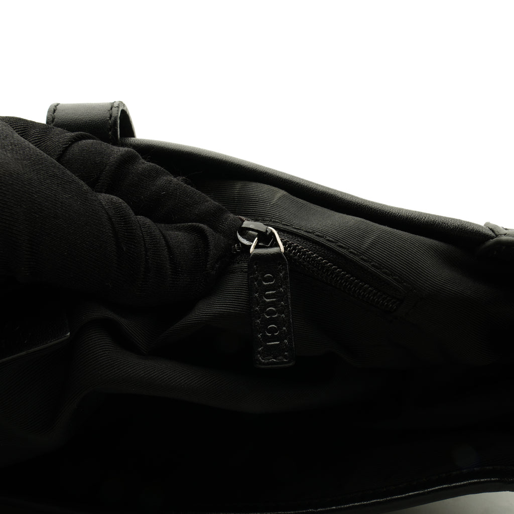 Gucci Jackie Denim Black