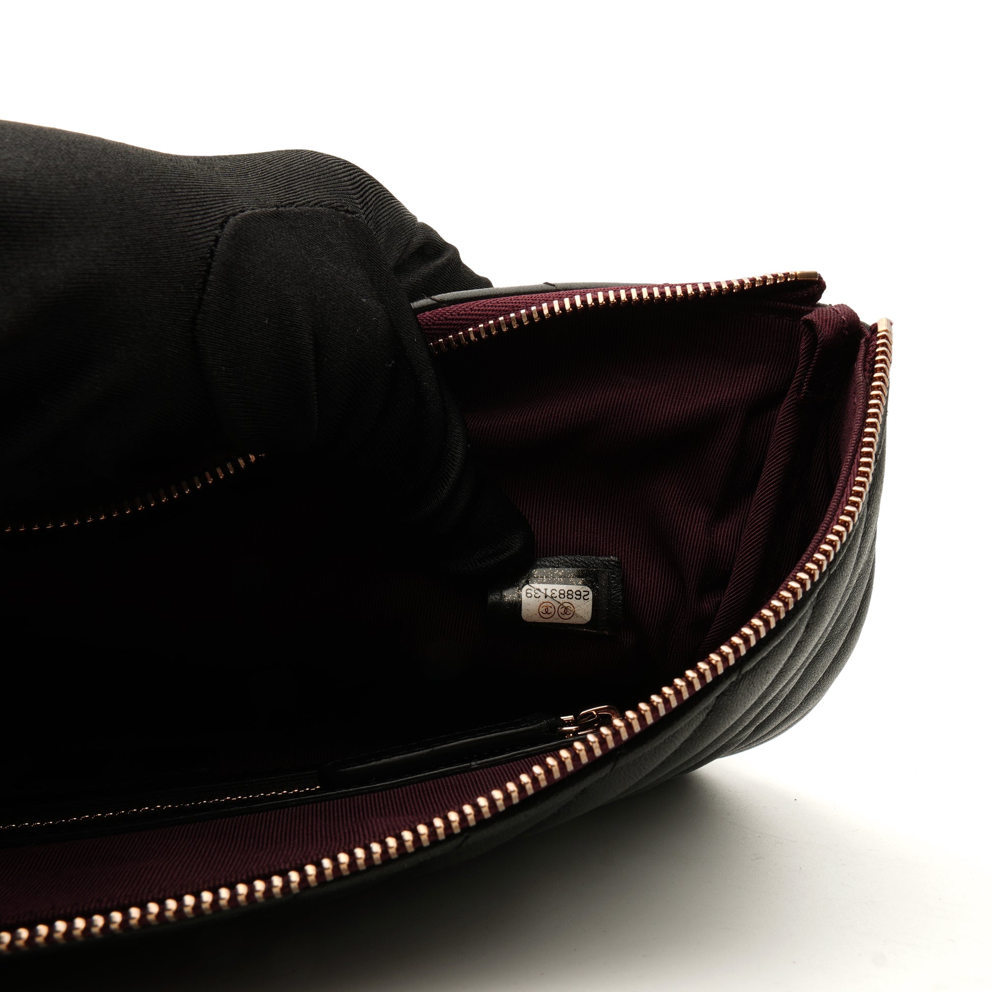 Chanel O Case Chevron Large