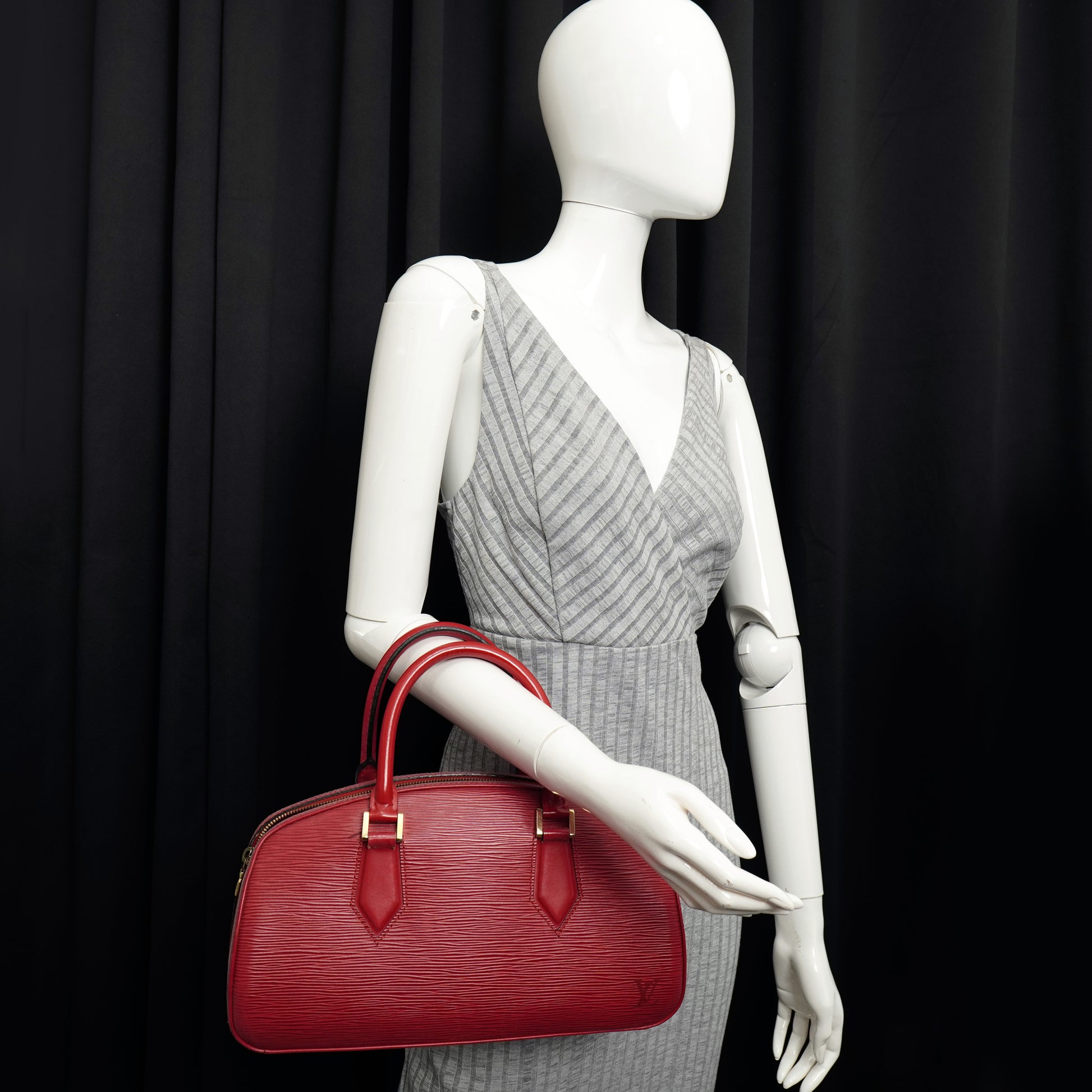 Louis Vuitton Jasmin Epi Red