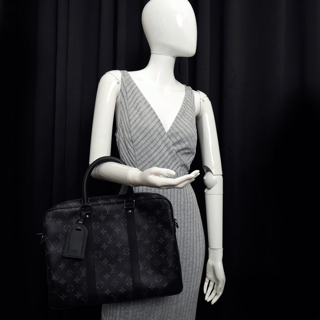 Louis Vuitton Porte Documents Voyage PM Eclipse