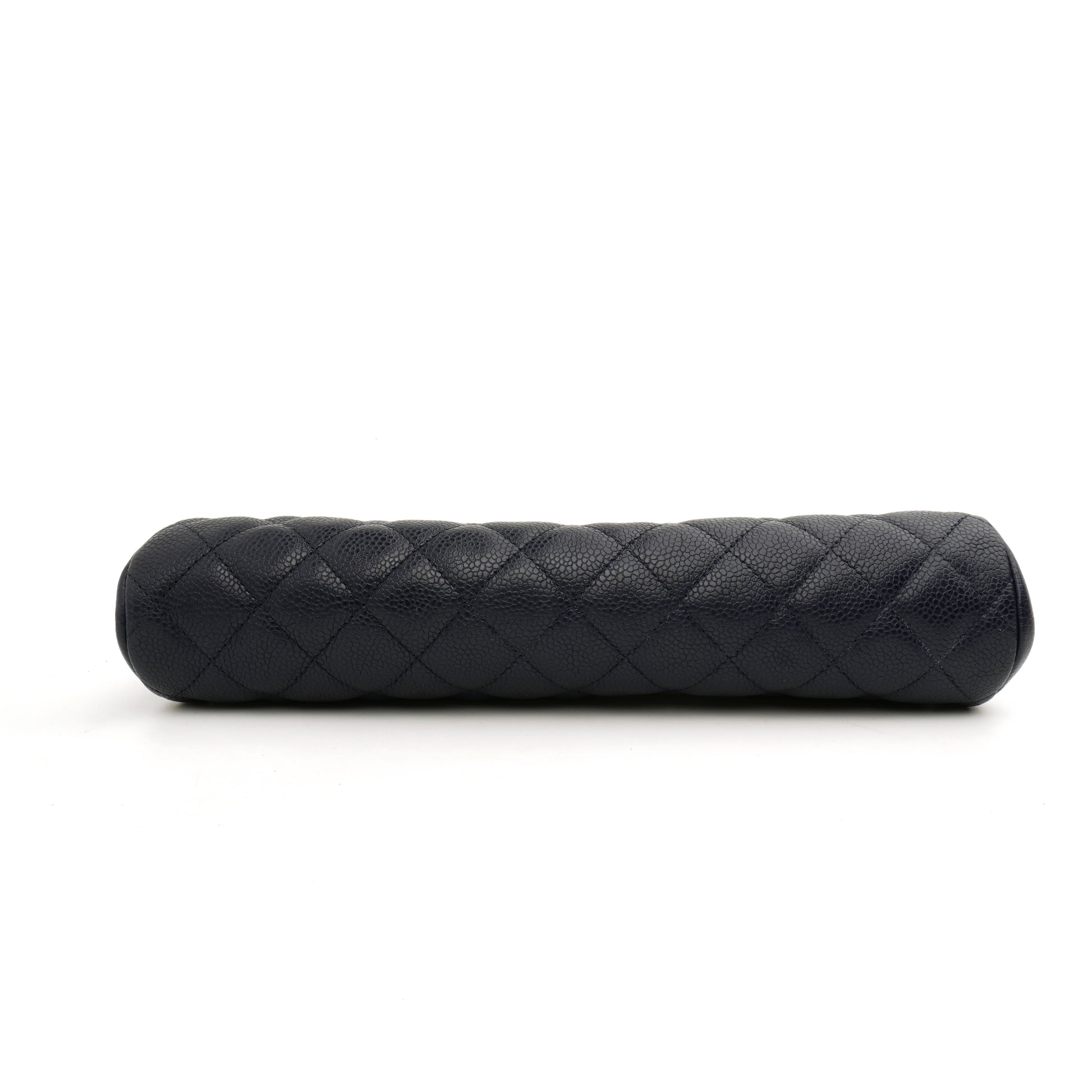Chanel Timeless Clutch Caviar Dark Blue SHW