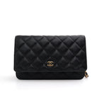 Chanel Wallet on Chain Caviar Black GHW