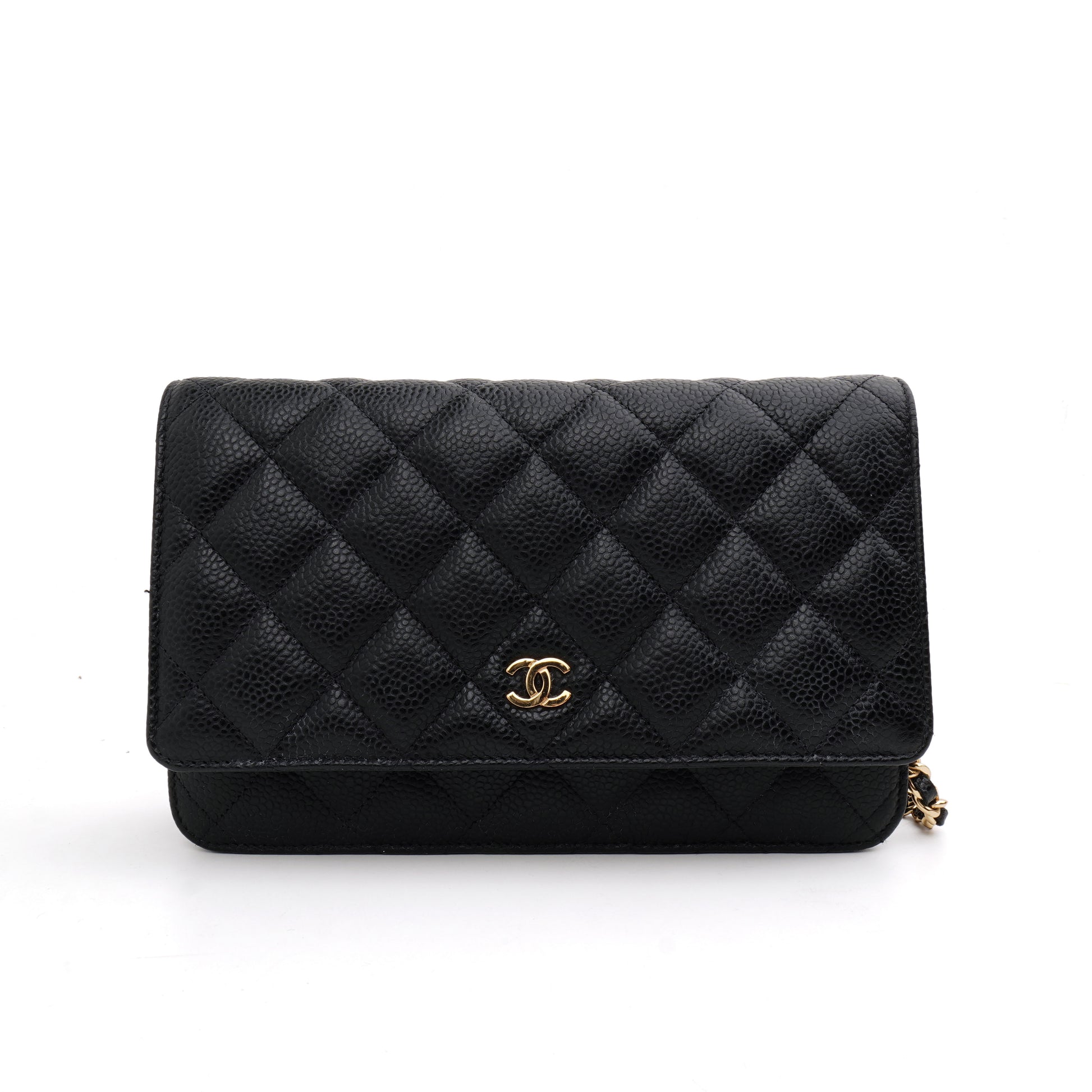 Chanel Wallet on Chain Caviar Black GHW