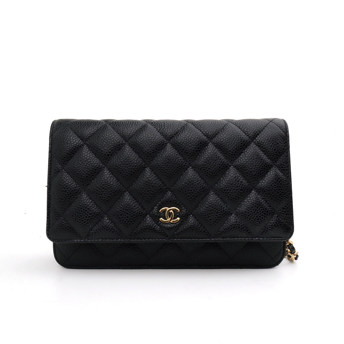 Chanel Wallet on Chain Caviar Black GHW