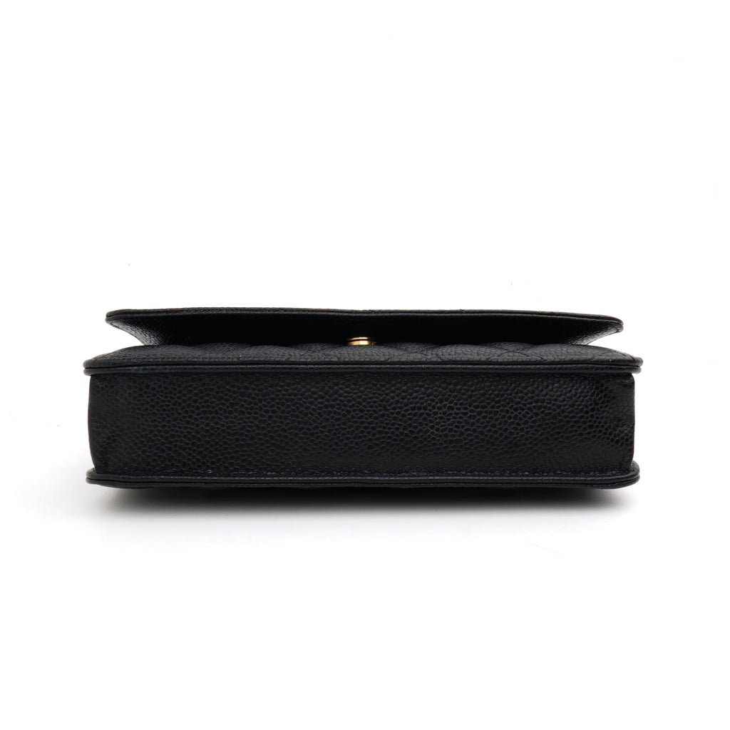 Chanel Wallet on Chain Caviar Black GHW