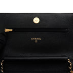 Chanel Wallet on Chain Caviar Black GHW