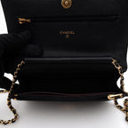 Chanel Wallet on Chain Caviar Black GHW