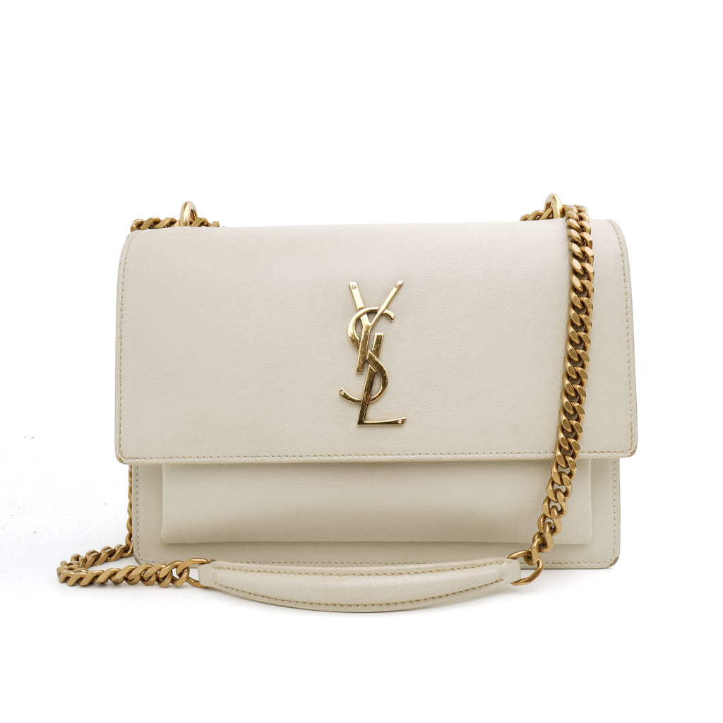 Saint Laurent Sunset Medium White
