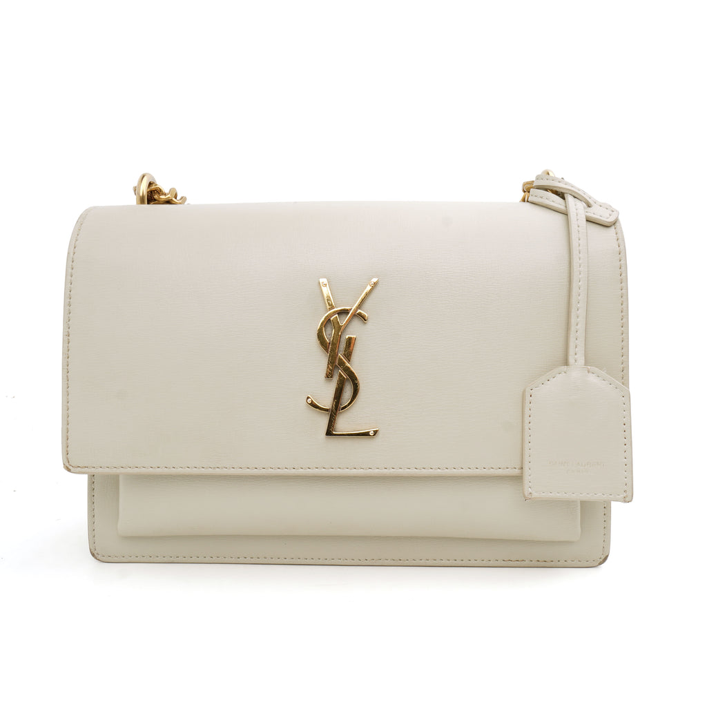 Saint Laurent Sunset Medium White