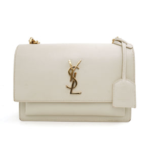 Saint Laurent Sunset Medium White