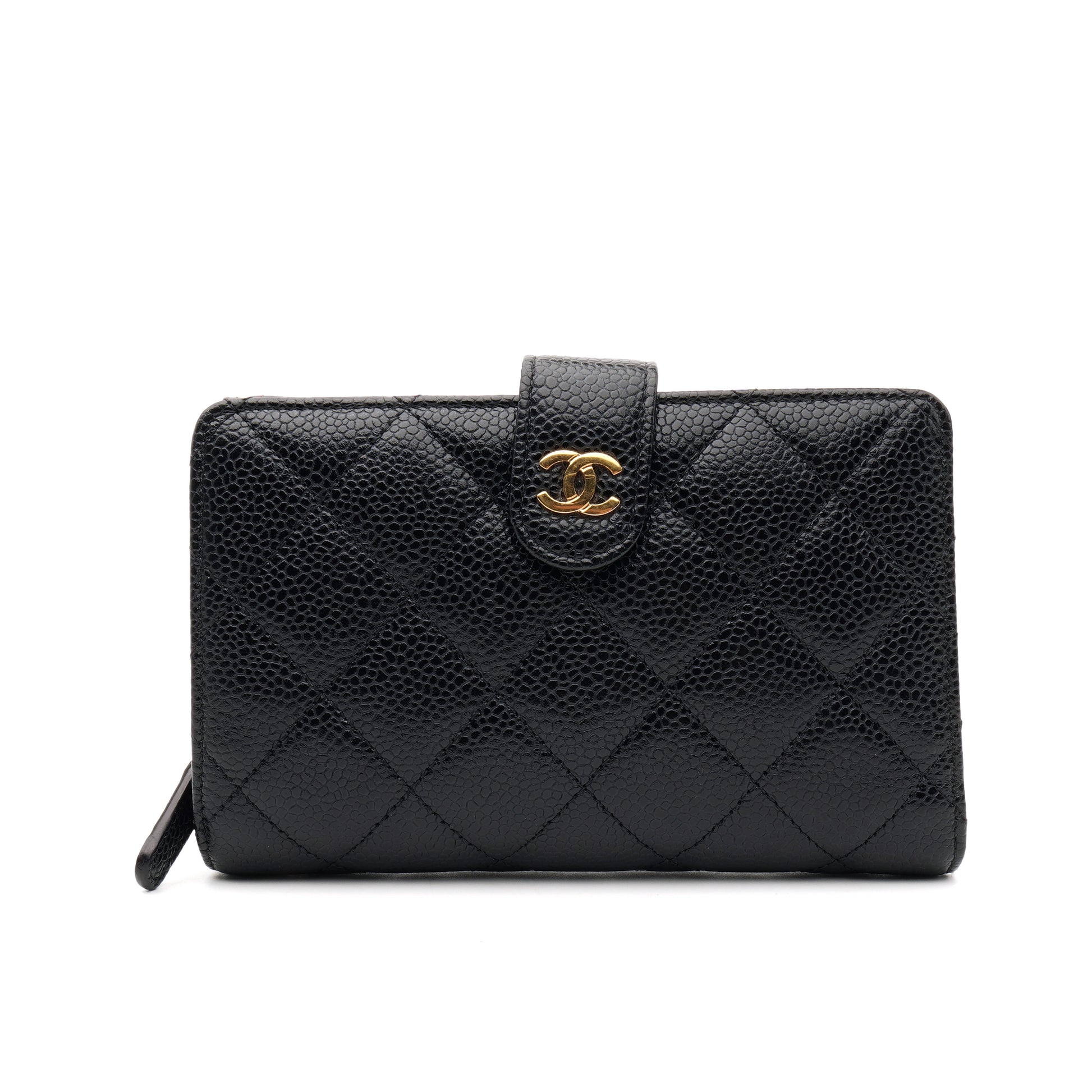 Chanel L Zip Compact Wallet