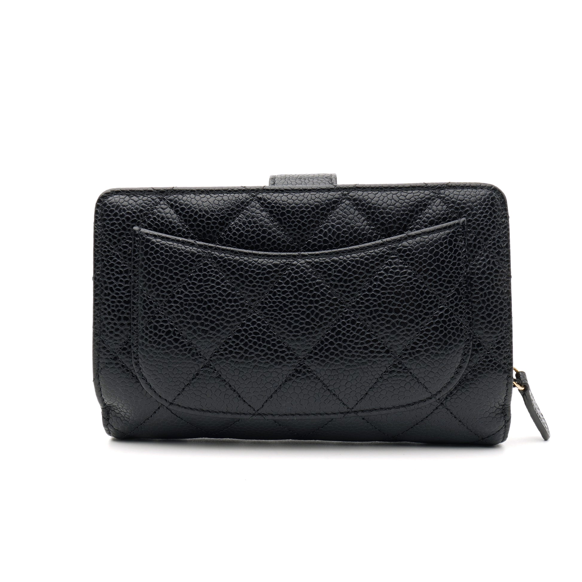 Chanel L Zip Compact Wallet