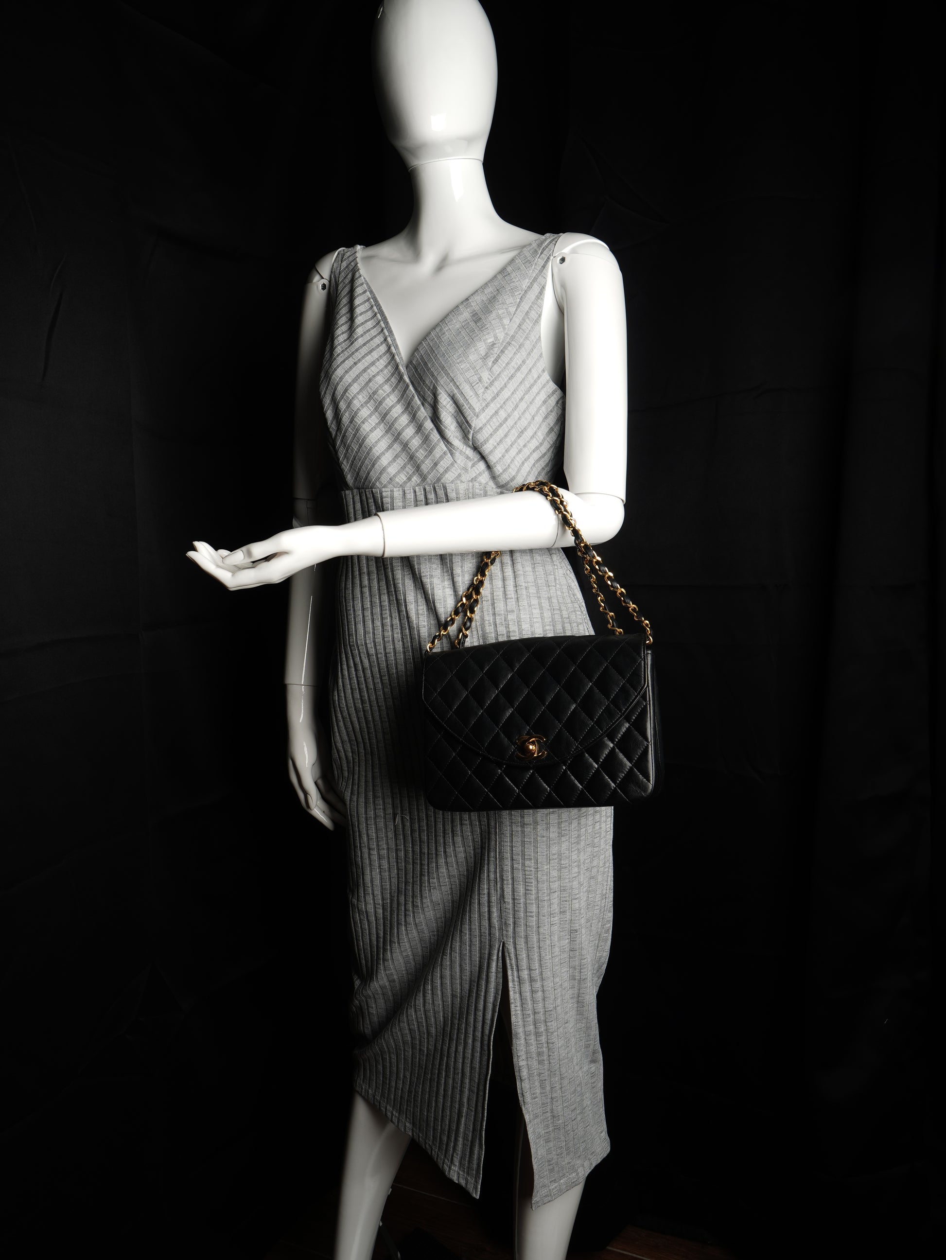 Chanel Half Moon Single Flap