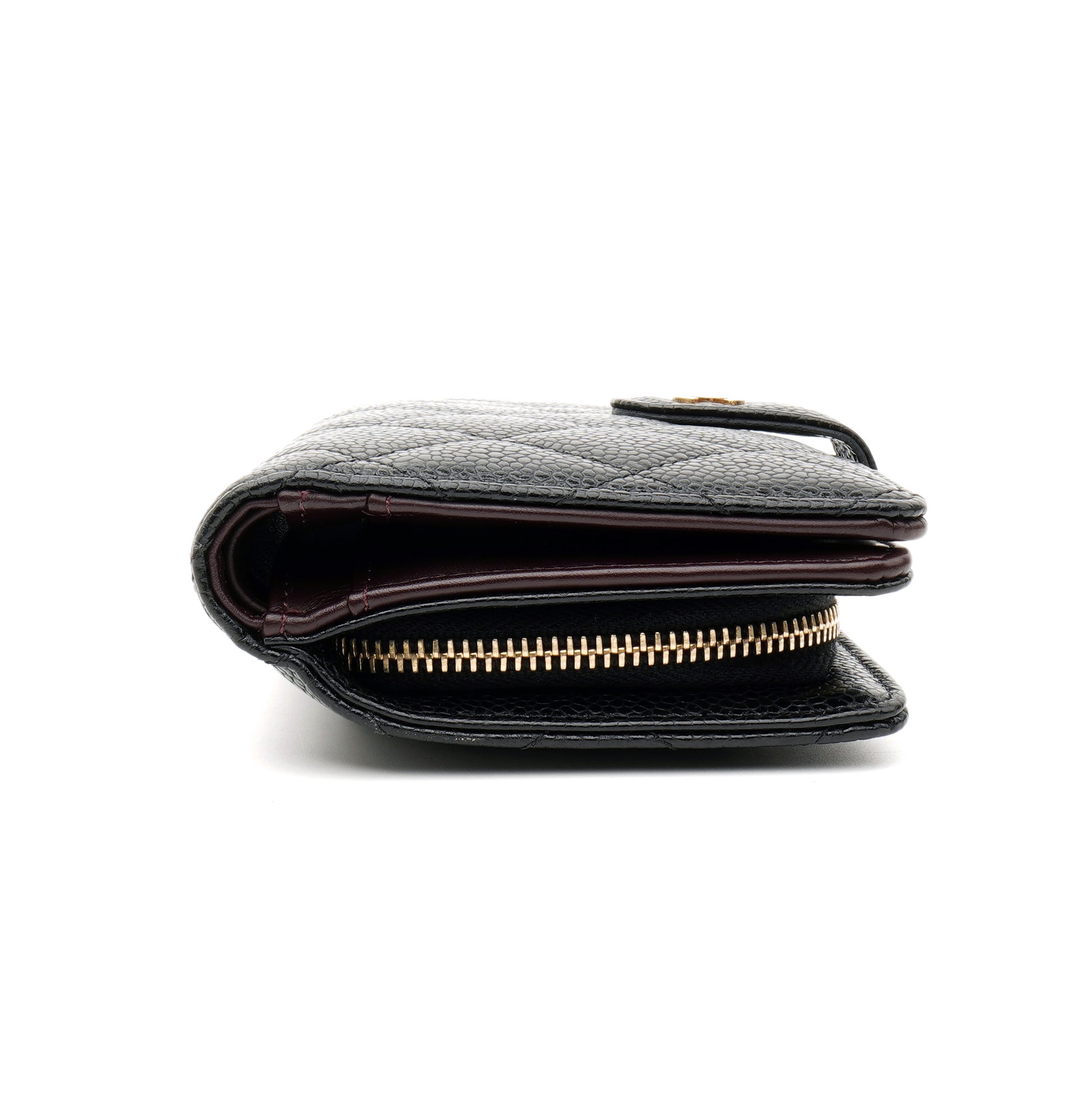 Chanel L Zip Compact Wallet