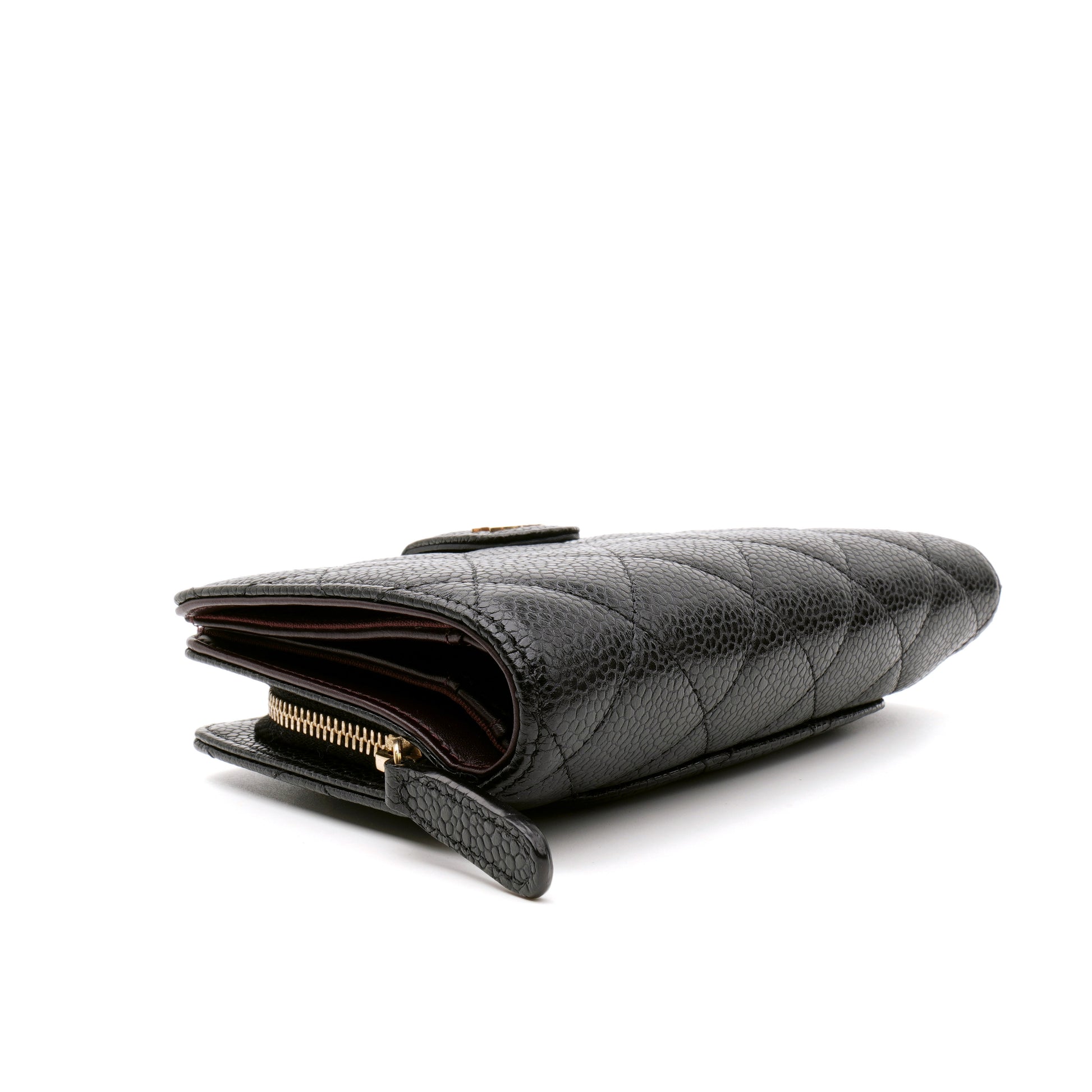 Chanel L Zip Compact Wallet