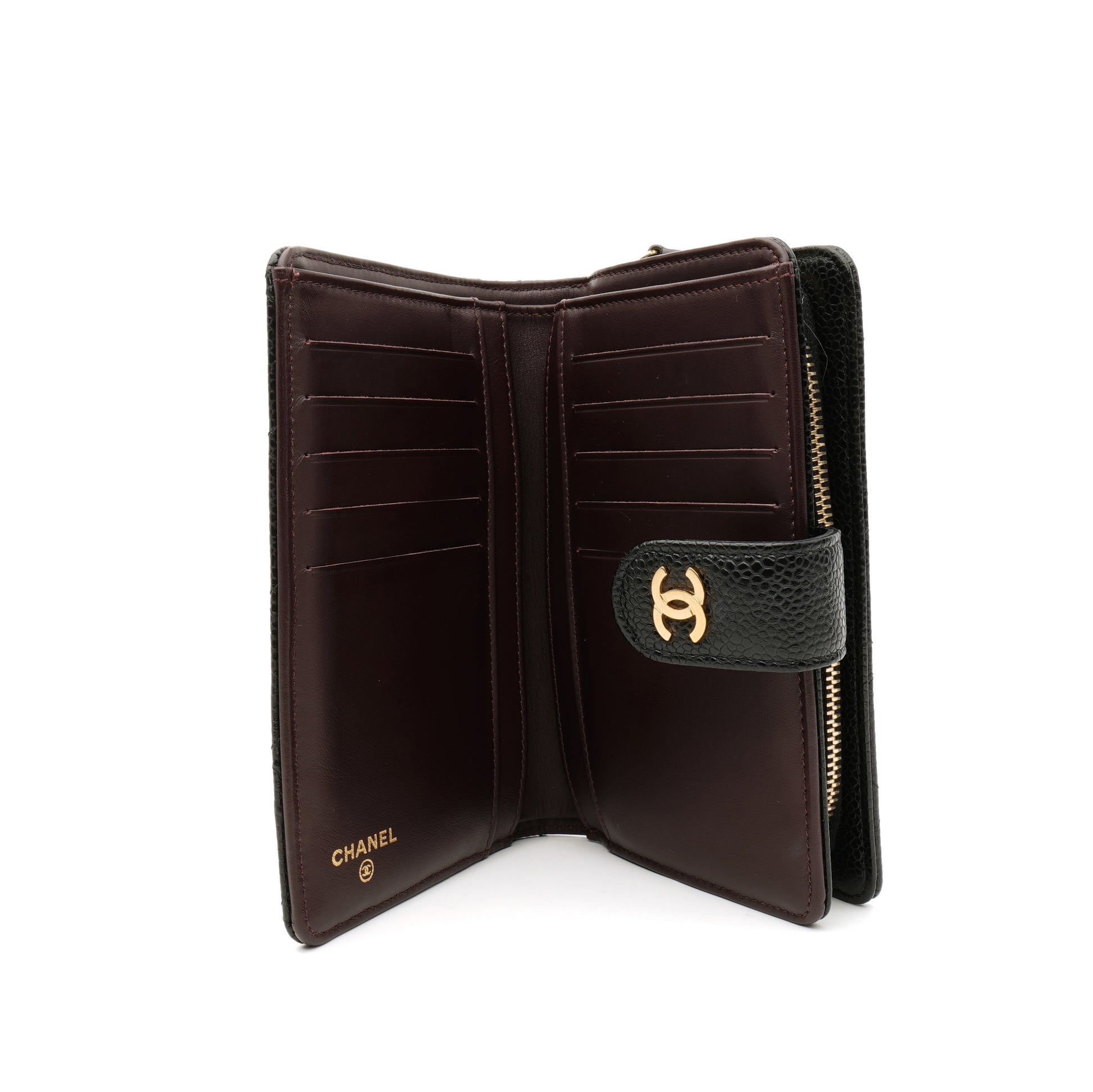 Chanel L Zip Compact Wallet