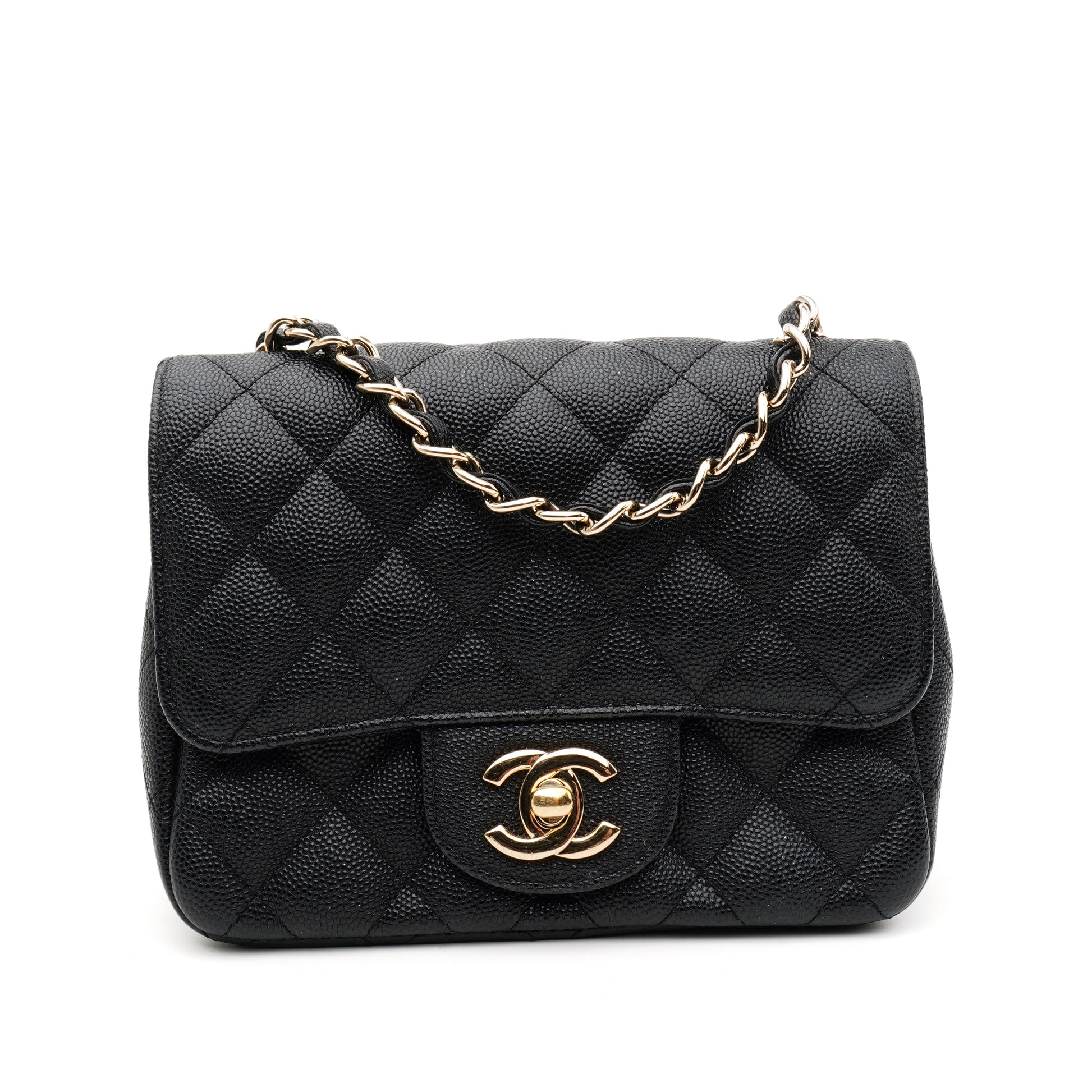 Chanel Mini Square Flap Caviar