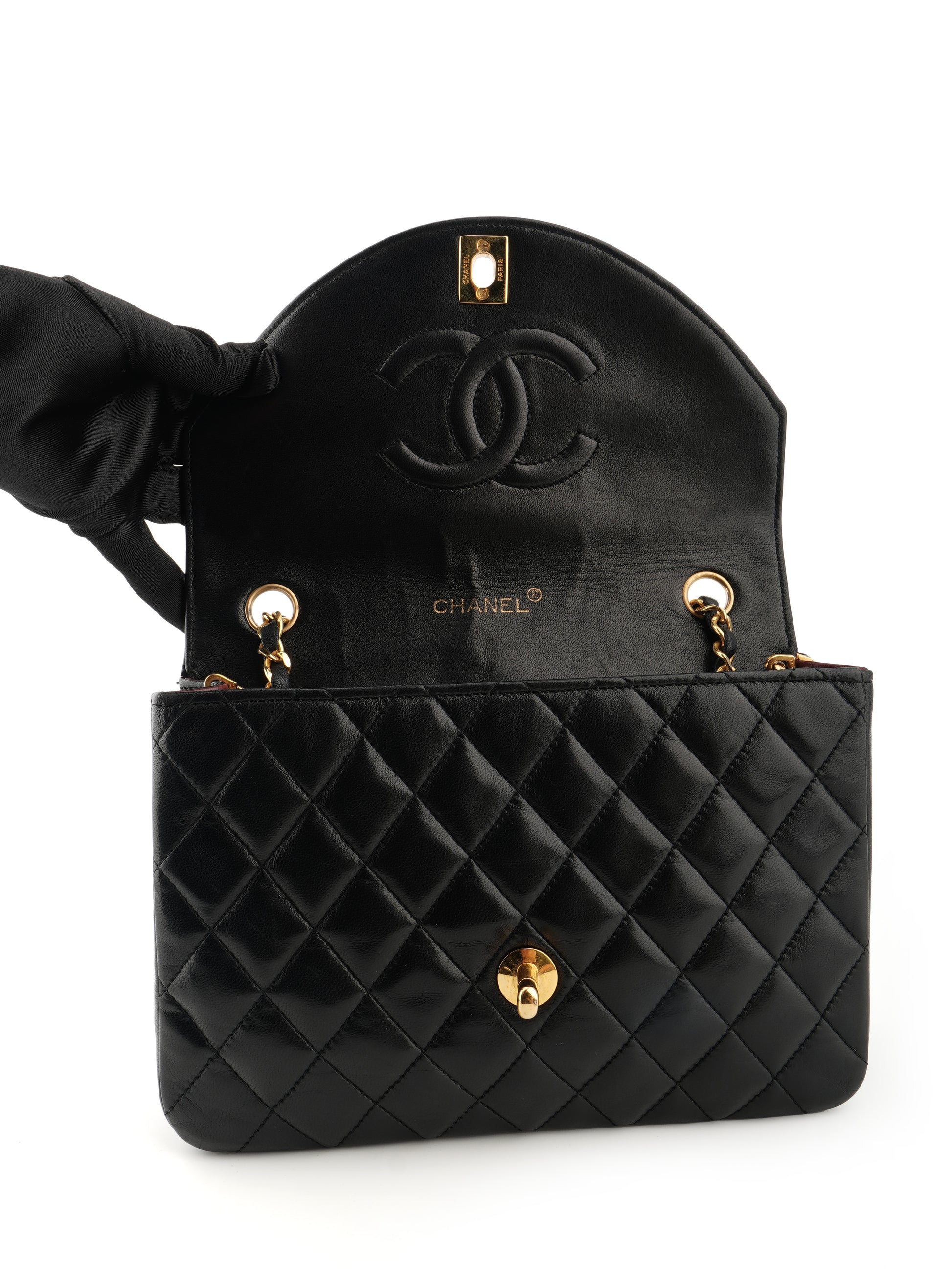 Chanel Half Moon Single Flap