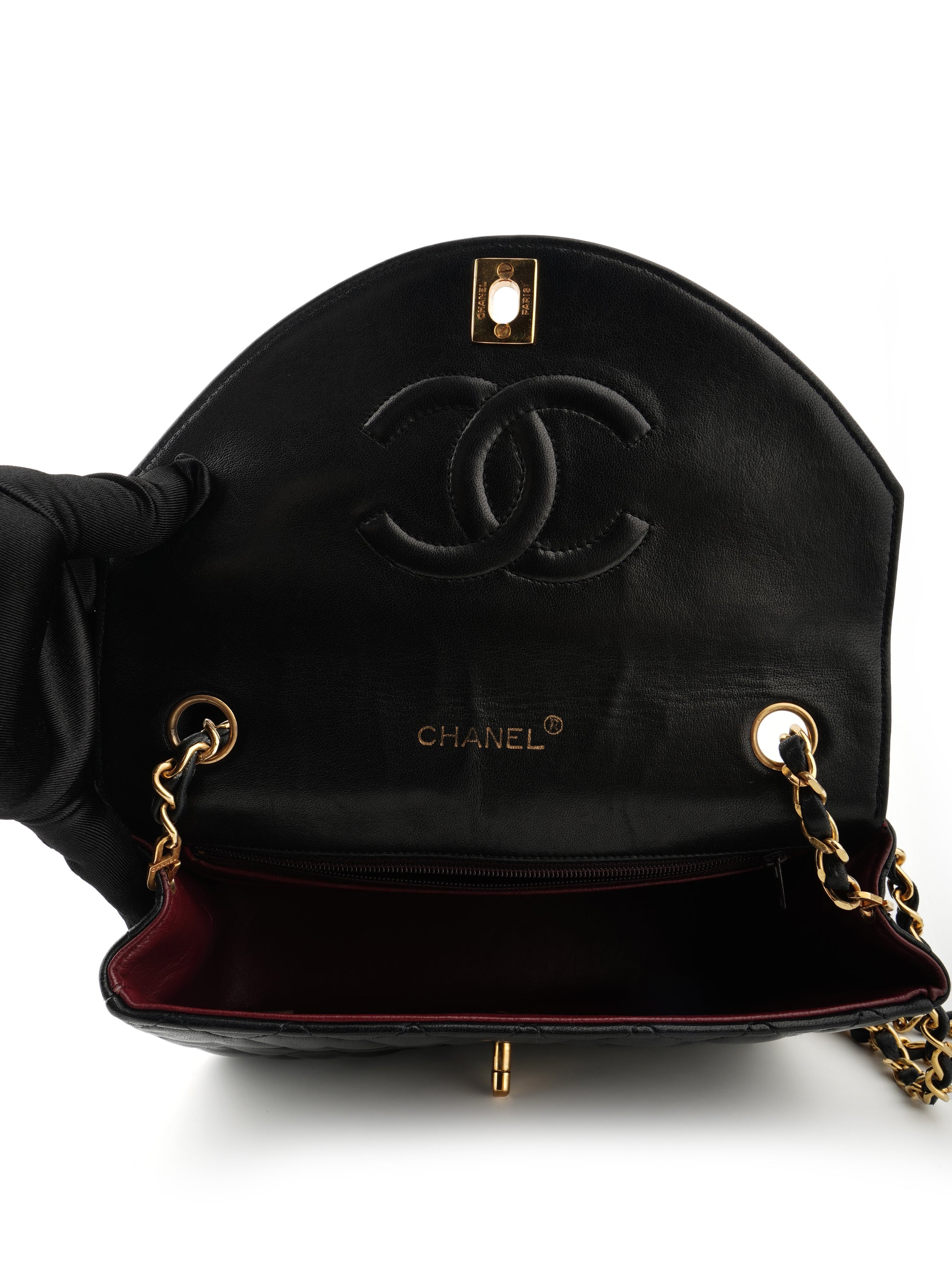 Chanel Half Moon Single Flap